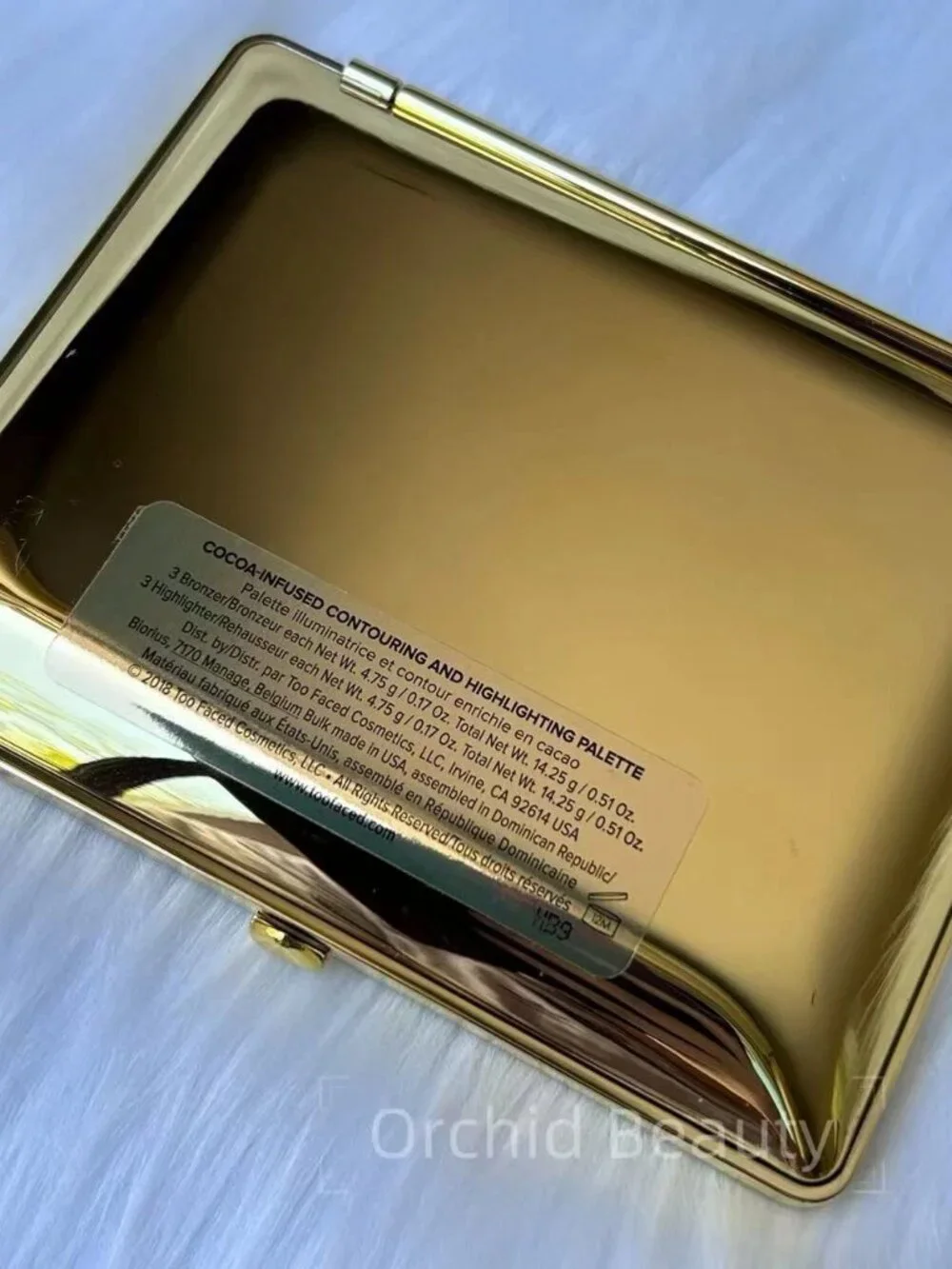New Too Faced Cocoa Contour Contouring & Highlighting Palette~Discontinued